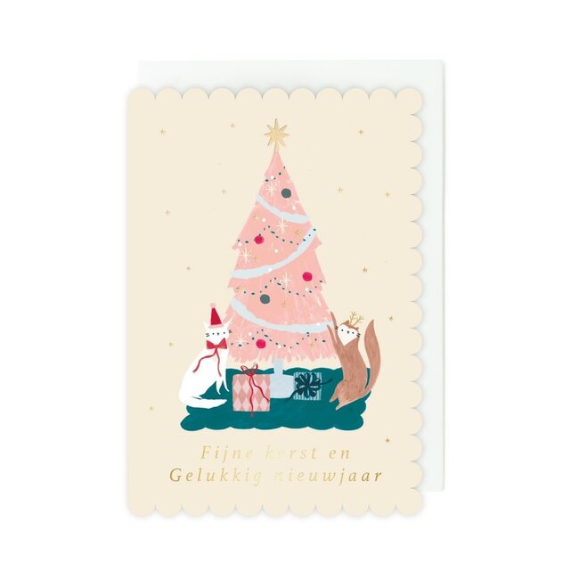 Enfant Terrible Set 8 Wenskaarten - Fijne Kerst en Gelukkig Nieuwjaar