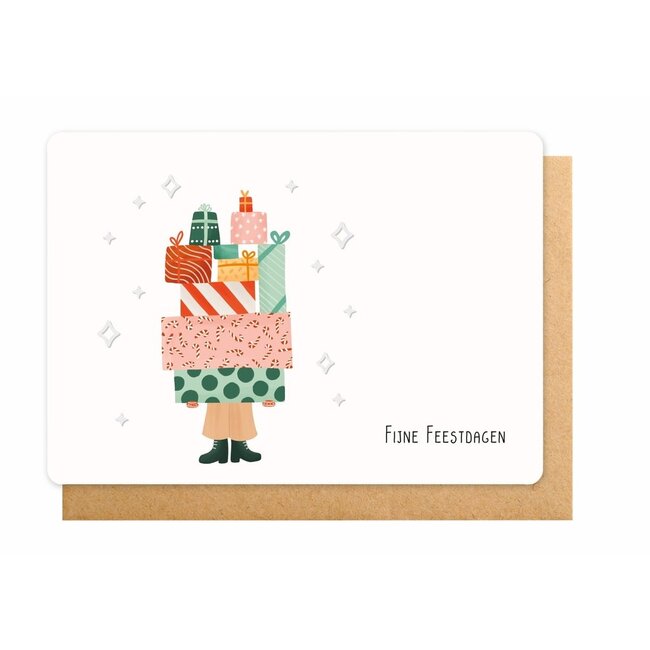 Enfant Terrible Wenskaart - Fijne Feestdagen