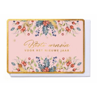 Enfant Terrible Wenskaart - Beste wensen voor het Nieuwe Jaar