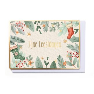 Enfant Terrible Wenskaart - Fijne Feestdagen