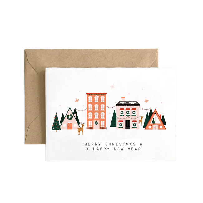 Enfant Terrible Wenskaart - Happy Holidays