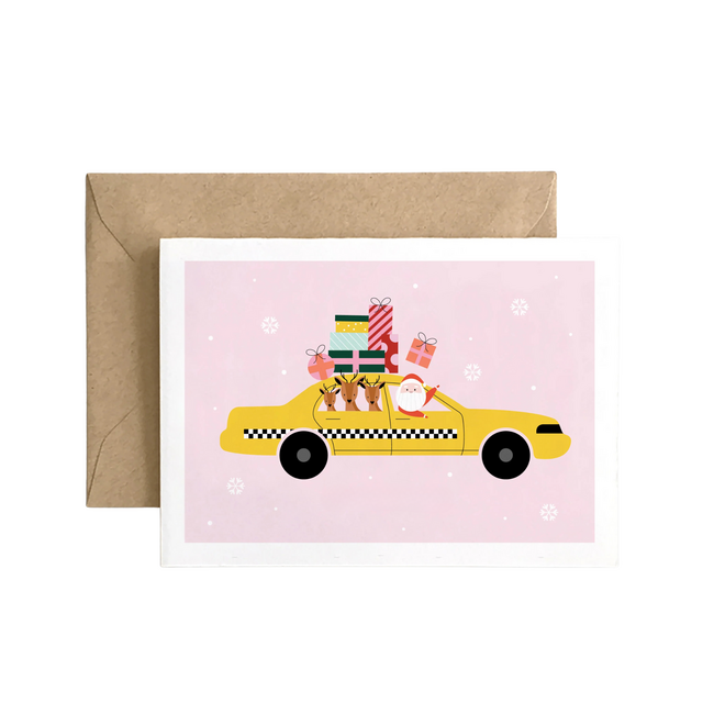 Enfant Terrible Wenskaart - NY Taxi