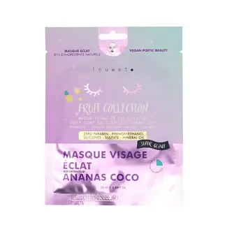 Inuwet Gezichtsmasker - Radiance Pineapple Coconut