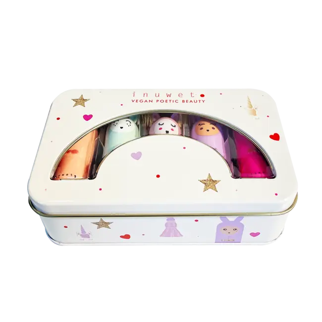 Inuwet Giftset 5 Lippenbalsem - Noël