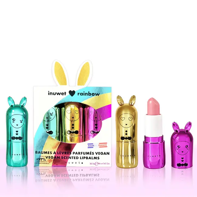 Inuwet Trio Lippenbalsem - Rainbow