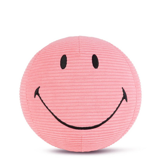 Bon Ton Toys Knuffel Smiley - Corduroy Bubblegum Pink - 23cm