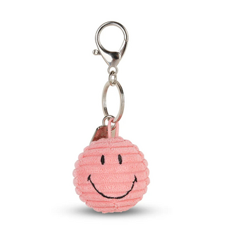 Bon Ton Toys Sleutelhanger Smiley - Corduroy Bubblegum Pink