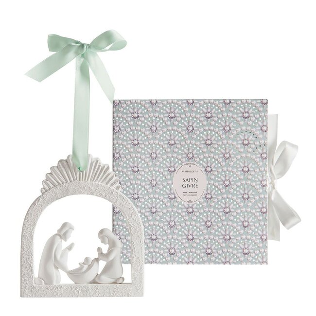 Mathilde M Sapin Givré - Kerststal Fête Nacrée