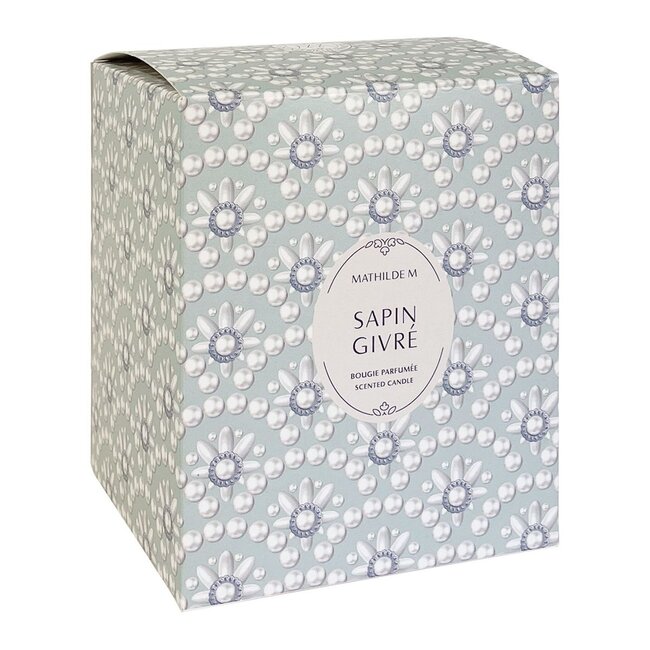 Mathilde M Sapin Givré - Geurkaars 210gr Fête Nacrée