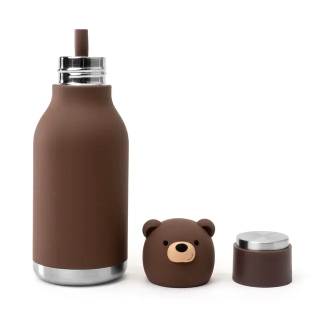 Asobu Bestie Bottle to Go - Brown Bear