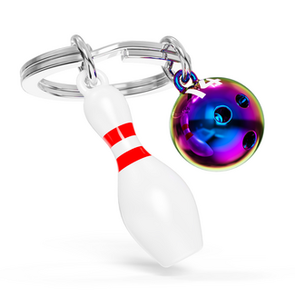 Metalmorphose Sleutelhanger - Bowling