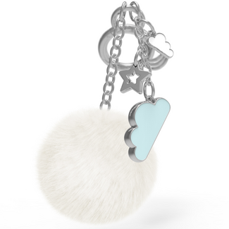 Metalmorphose Bag Charm - Cloud