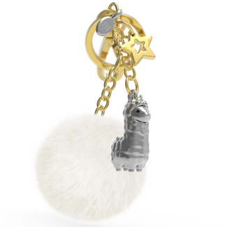 Metalmorphose Bag Charm - Lama