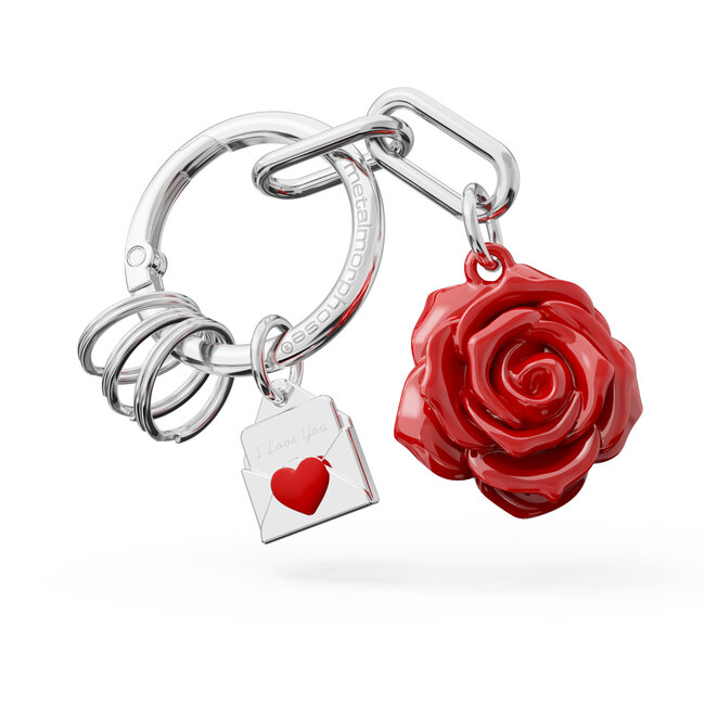 Metalmorphose Sleutelhanger / Bag Charm - Rose