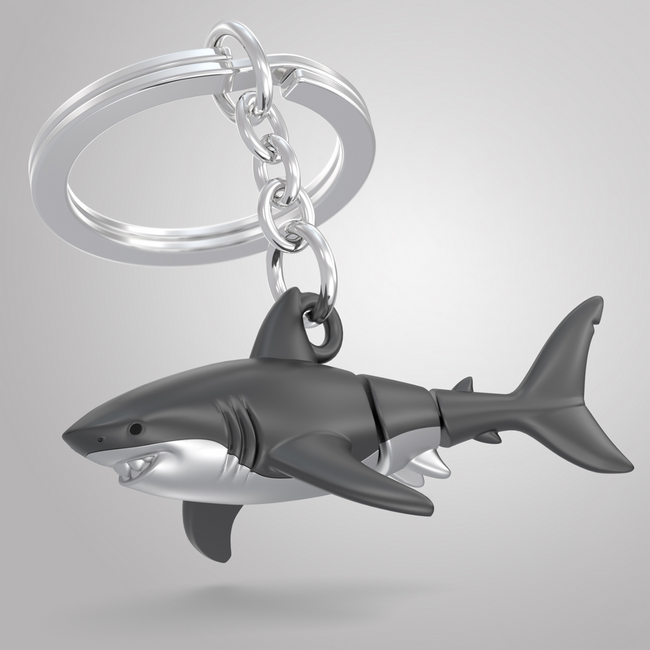 Metalmorphose Sleutelhanger - Shark