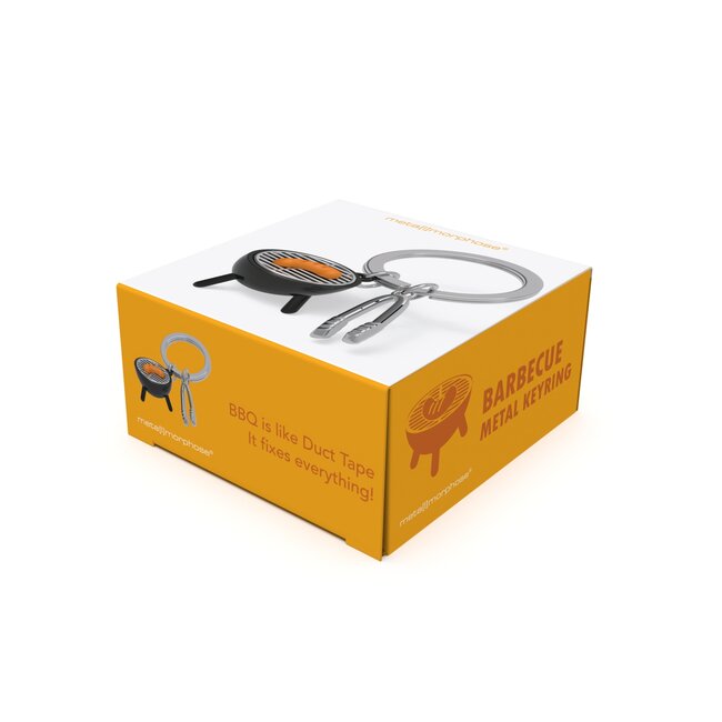 Metalmorphose Sleutelhanger - BBQ-Sausage
