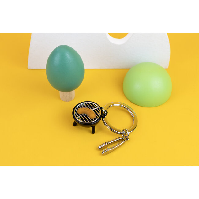 Metalmorphose Sleutelhanger - BBQ-Sausage