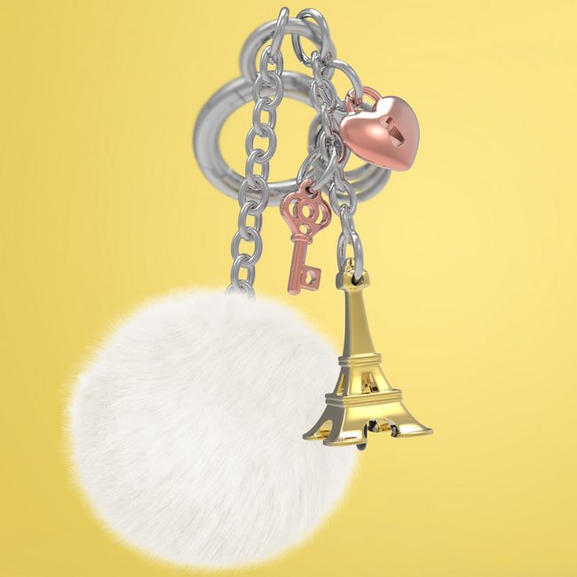 Metalmorphose Bag Charm - Paris