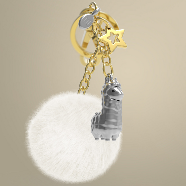 Metalmorphose Bag Charm - Lama