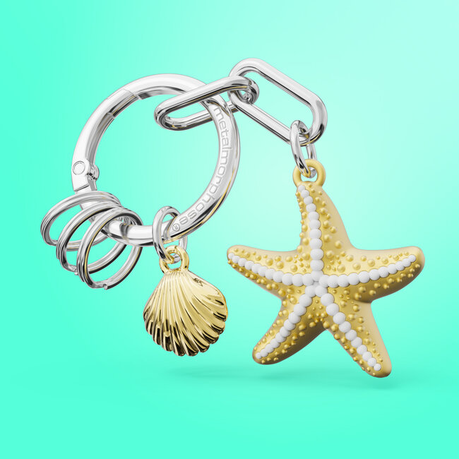 Metalmorphose Sleutelhanger / Bag Charm - Starfish