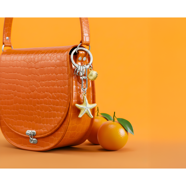 Metalmorphose Sleutelhanger / Bag Charm - Starfish