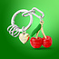 Metalmorphose Sleutelhanger / Bag Charm - Cherry