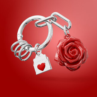 Metalmorphose Sleutelhanger / Bag Charm - Rose