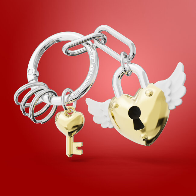 Metalmorphose Sleutelhanger / Bag Charm - Love Lock