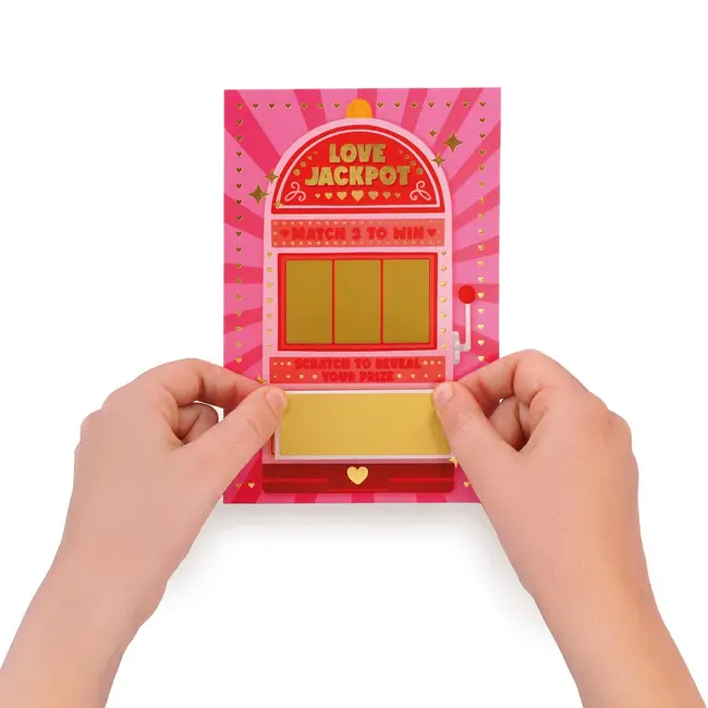 Legami Scratch Off Wenskaart - Jackpot
