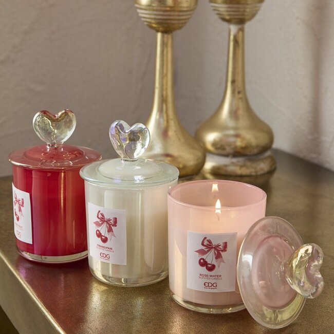 Enzo de Gasperi Geurkaars - Heart - Rose Water