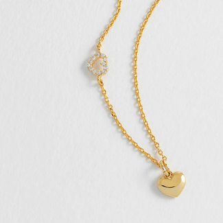 Estella Bartlett Ketting - Hearts - Gold