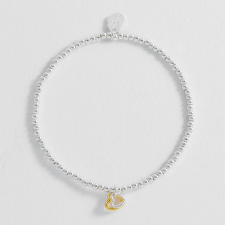 Estella Bartlett Armband - Sienna Triple Hearts - Gold