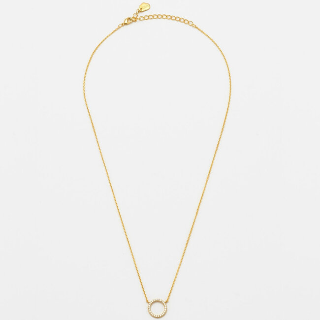Estella Bartlett Ketting - Circle - Gold