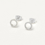 Estella Bartlett Oorbellen - Circles - Silver