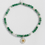 Estella Bartlett Armband - Sienna Wildflower - Green Agate