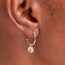 Estella Bartlett Oorbellen - Mini Hoops Wildflower - Silver & Gold