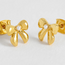 Estella Bartlett Oorbellen - Pearl Bow - Gold