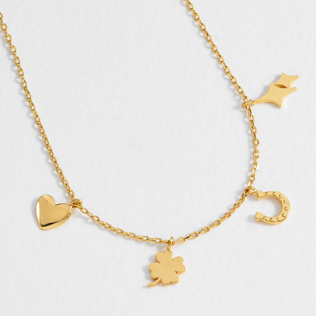 Estella Bartlett Ketting - Love and Luck - Gold