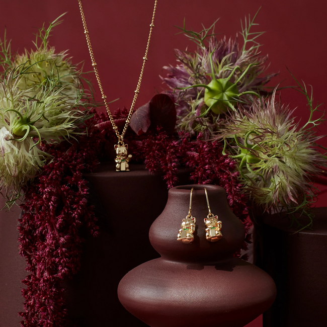 Estella Bartlett Ketting - Lucky Cat - Gold