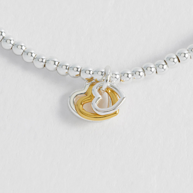 Estella Bartlett Armband - Sienna Triple Hearts - Gold