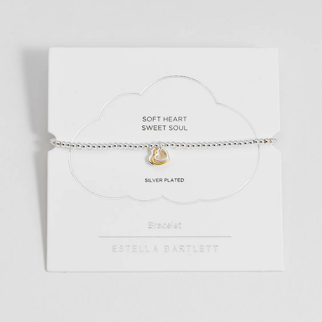 Estella Bartlett Armband - Sienna Triple Hearts - Gold