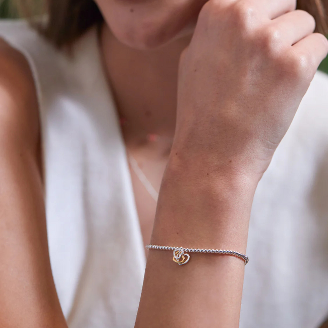 Estella Bartlett Armband - Sienna Triple Hearts - Gold