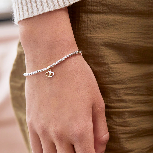 Estella Bartlett Armband - Sienna Double Hearts - Gold