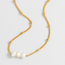 Estella Bartlett Ketting - Triple Pearl - Gold