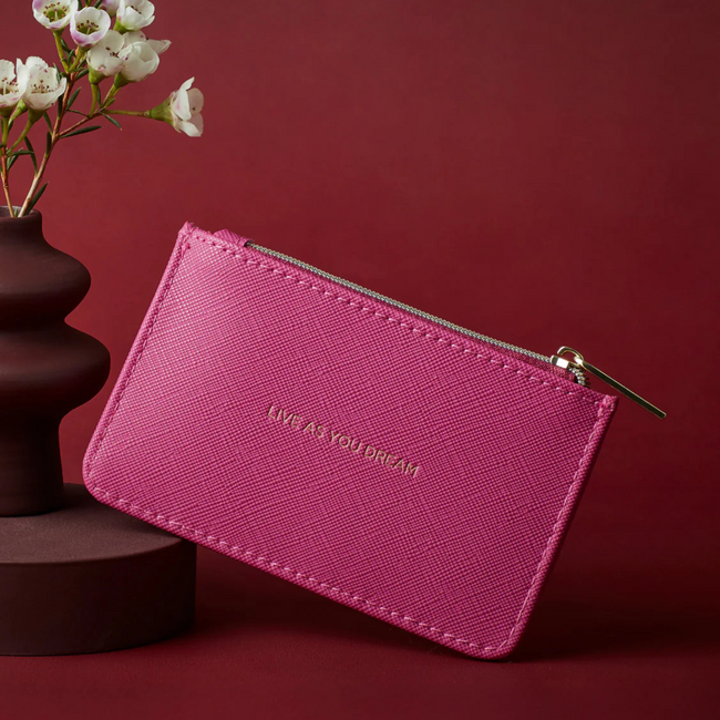 Estella Bartlett Kaarthouder - Live as you Dream - Magenta