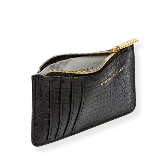Estella Bartlett Kaarthouder - Black Croco