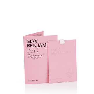 Max Benjamin Pink Pepper - Geurkaartje