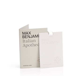 Max Benjamin Italian Apothecary - Geurkaartje