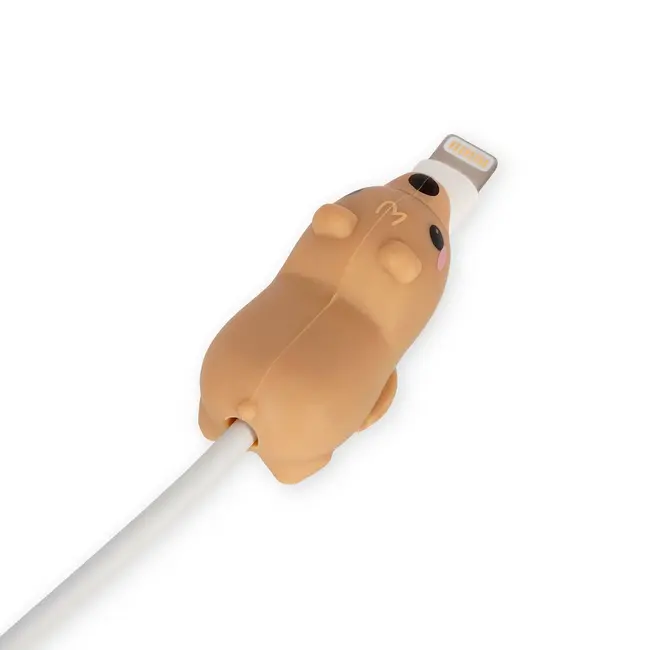 Legami Hungry Friends - Cable Protector - Teddy Bear