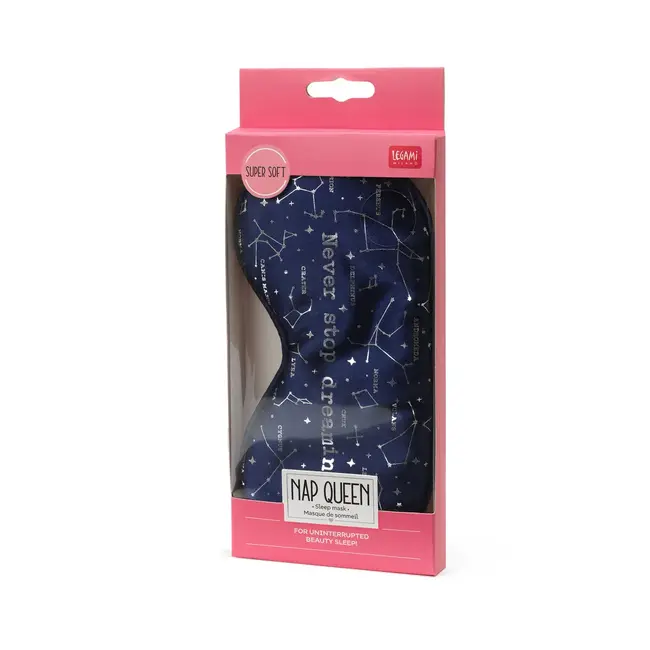 Legami Slaapmasker - Nap Queen Stars